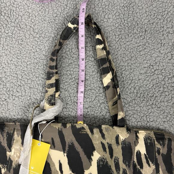 VINCE CAMUTO Lohna Designer Tote Natural Camo Nylon – New with tags - Picture 9 of 13